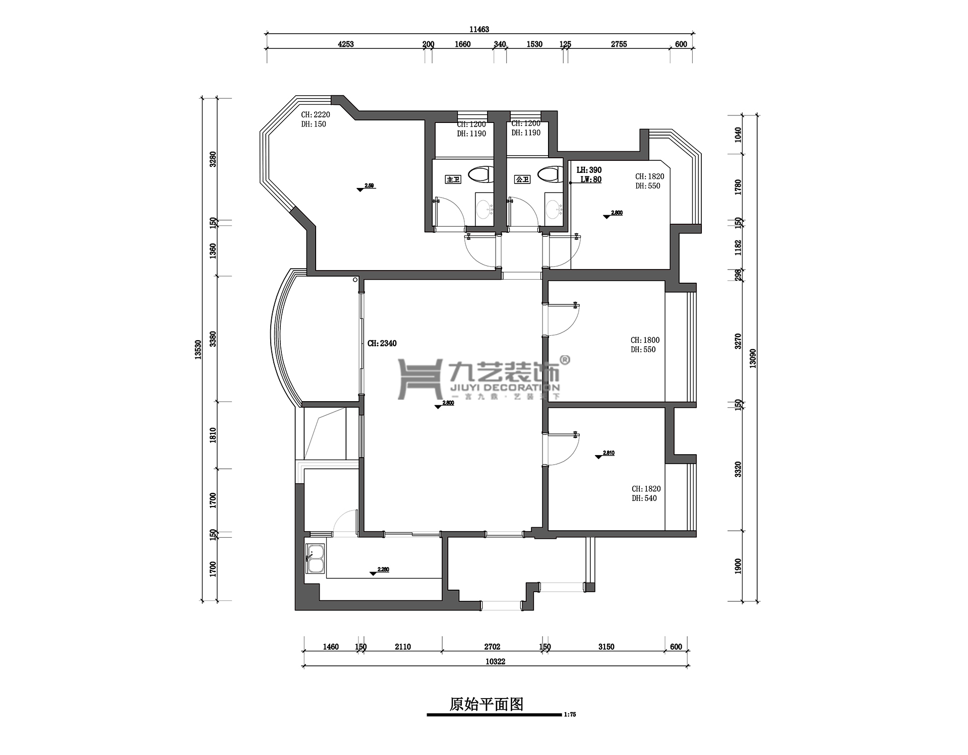 原建户型图