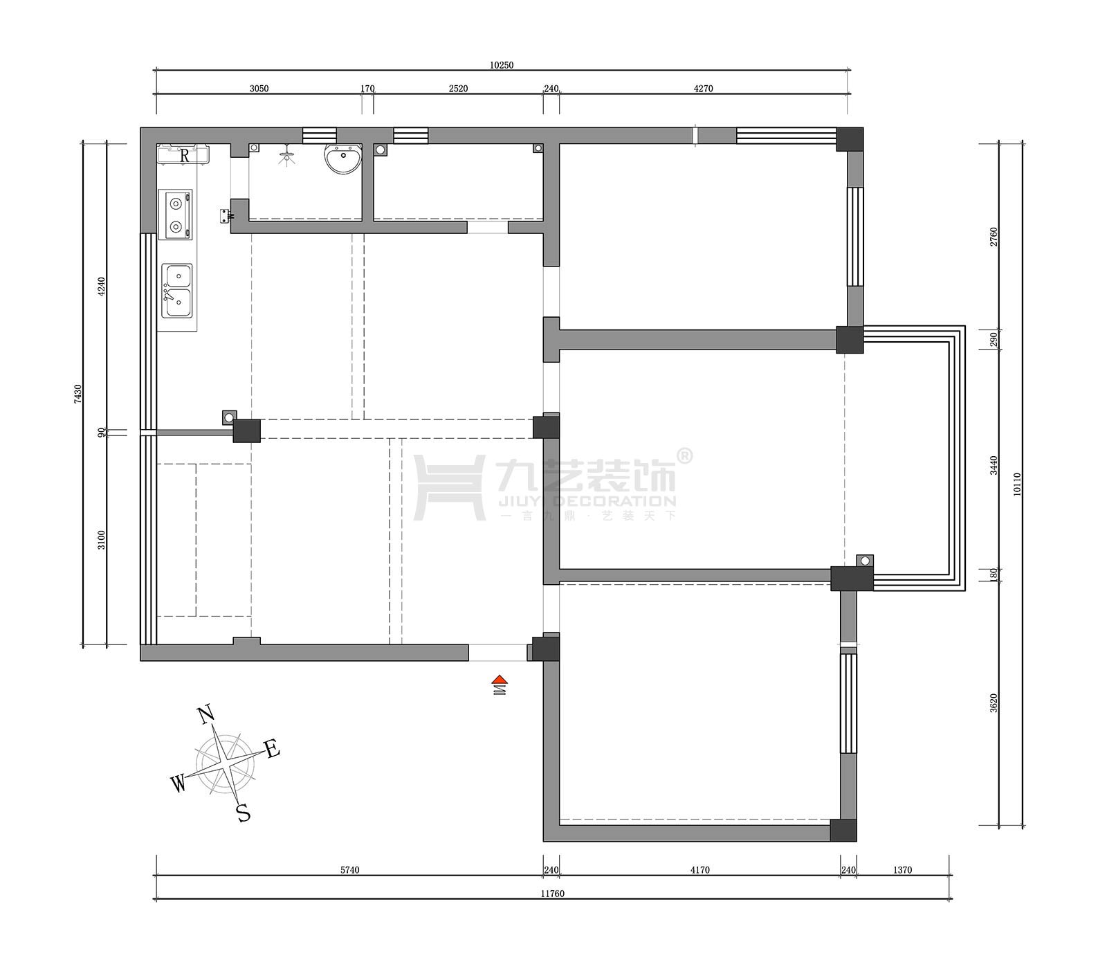 原始户型图