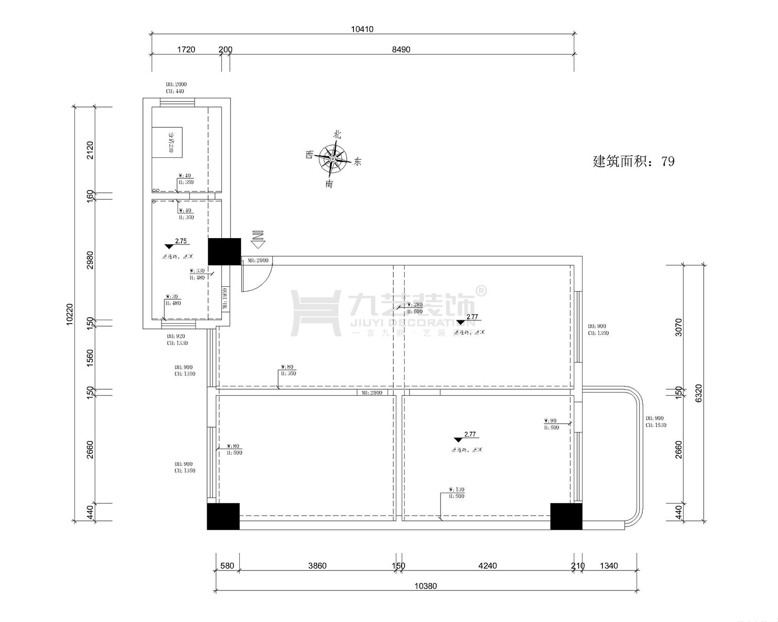 原始户型图
